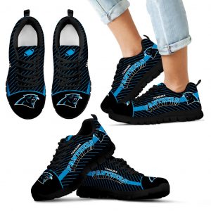 Lovely Stylish Fabulous Little Dots Carolina Panthers Sneakers