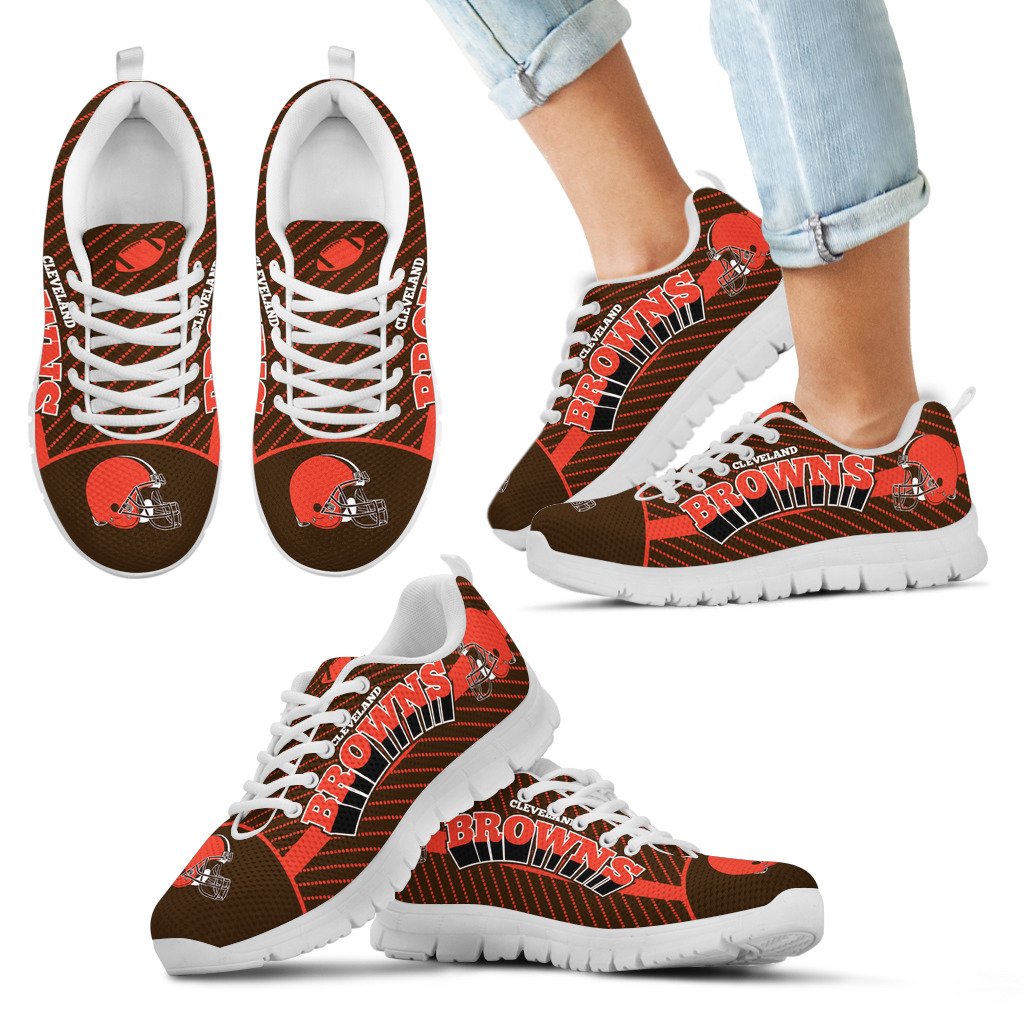 Lovely-Stylish-Fabulous-Little-Dots-Cleveland-Browns-Sneakers-1