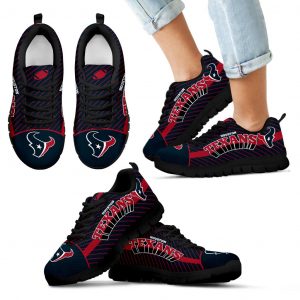 Lovely Stylish Fabulous Little Dots Houston Texans Sneakers