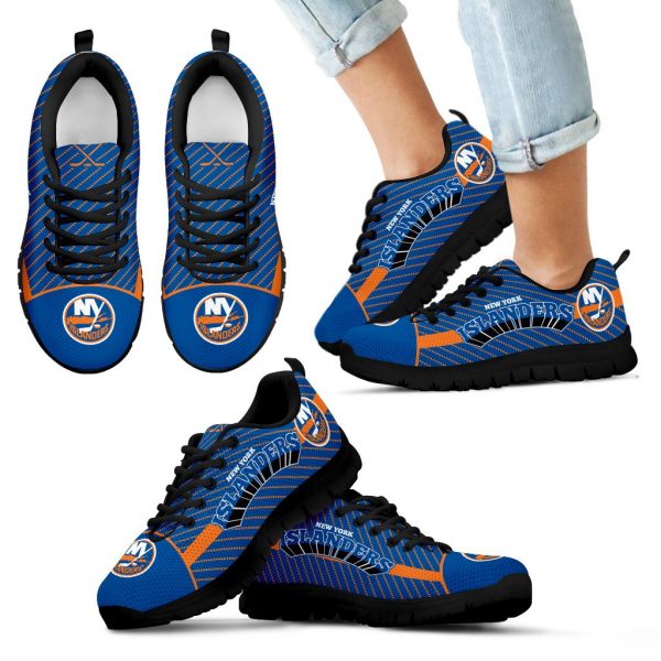 Lovely Stylish Fabulous Little Dots New York Islanders Sneakers