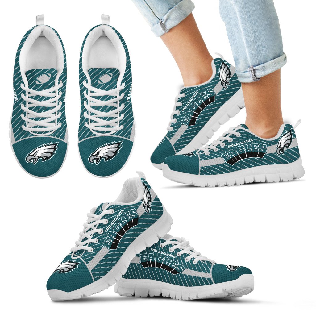 Lovely-Stylish-Fabulous-Little-Dots-Philadelphia-Eagles-Sneakers-1