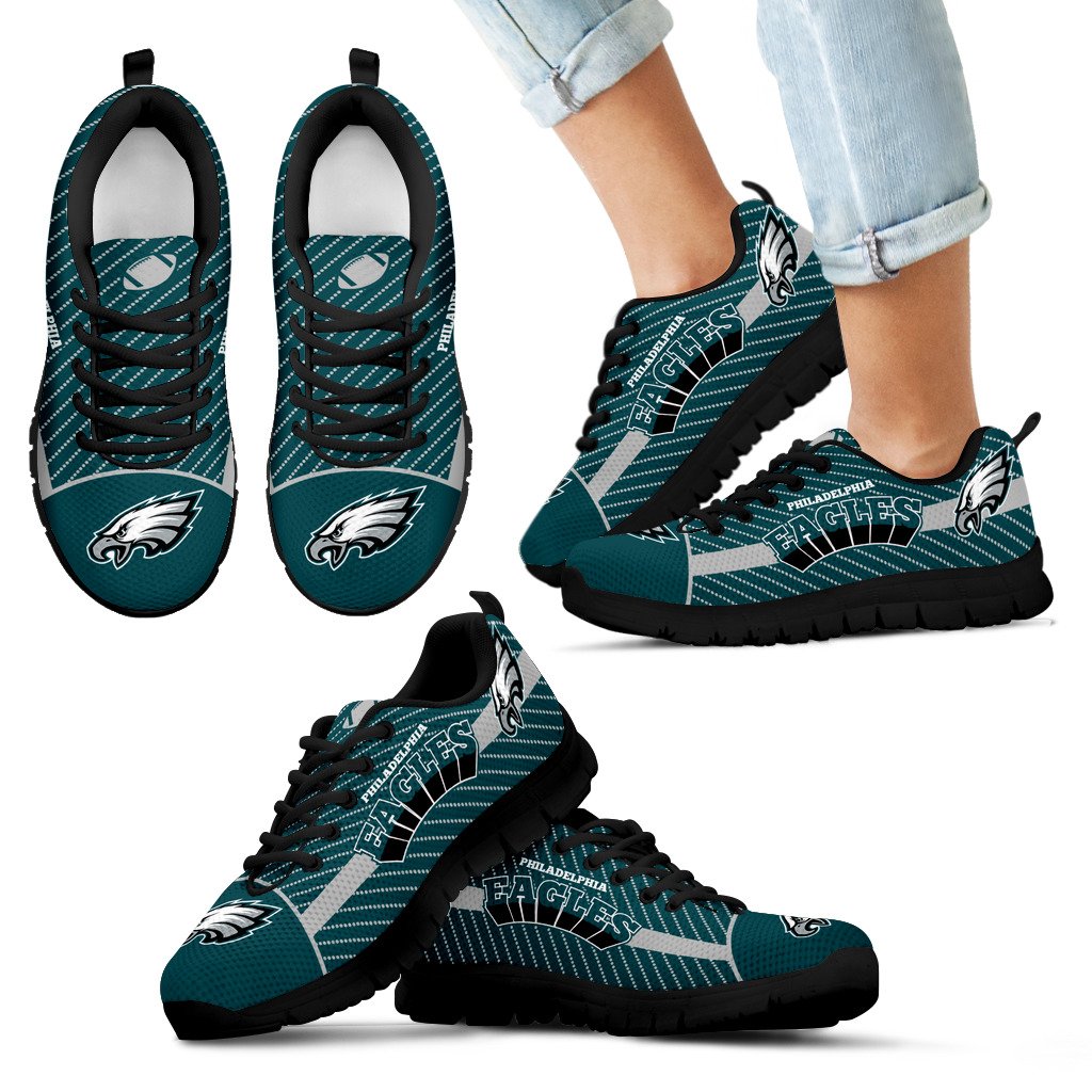 Lovely Stylish Fabulous Little Dots Philadelphia Eagles Sneakers Lovely Stylish Fabulous Little Dots Philadelphia Eagles Sneakers