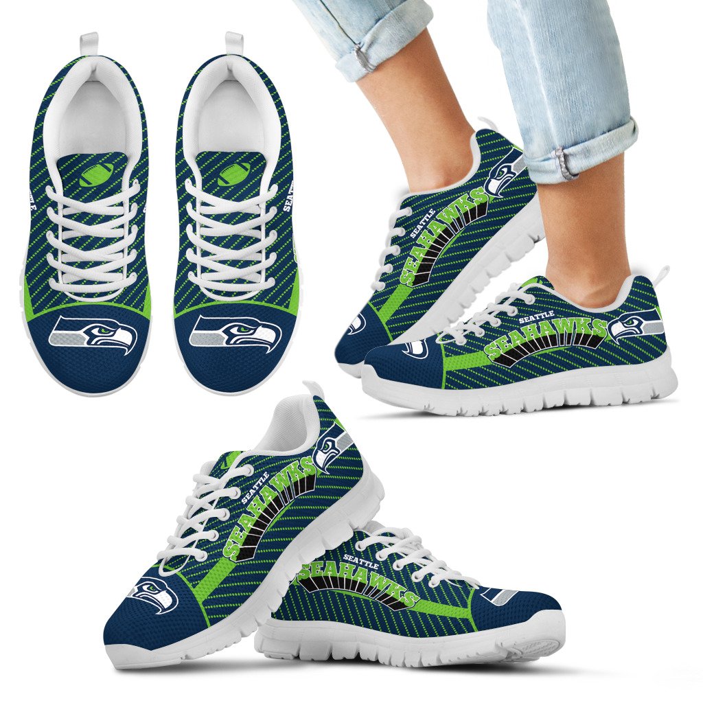 Lovely-Stylish-Fabulous-Little-Dots-Seattle-Seahawks-Sneakers-1