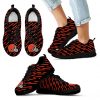 Marvelous Striped Stunning Logo Cleveland Browns Sneakers