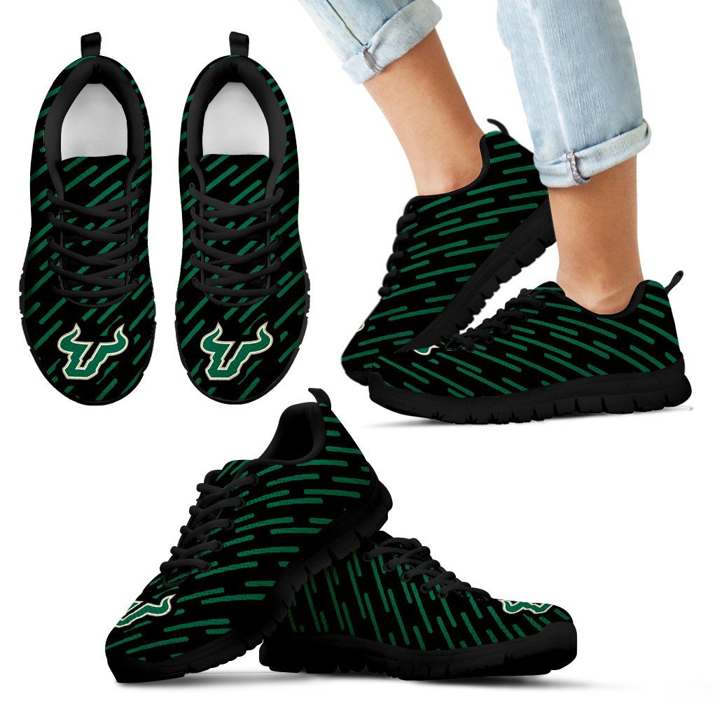 Marvelous Striped Stunning Logo South Florida Bulls Sneakers Marvelous Striped Stunning Logo South Florida Bulls Sneakers