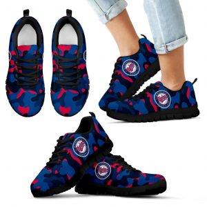 Military Background Energetic Minnesota Twins Sneakers
