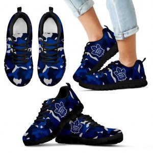Military Background Energetic Toronto Maple Leafs Sneakers