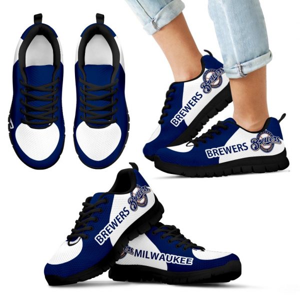 Milwaukee Brewers Top Logo Sneakers