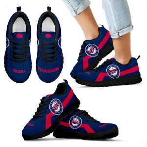 Minnesota Twins Line Logo Sneakers