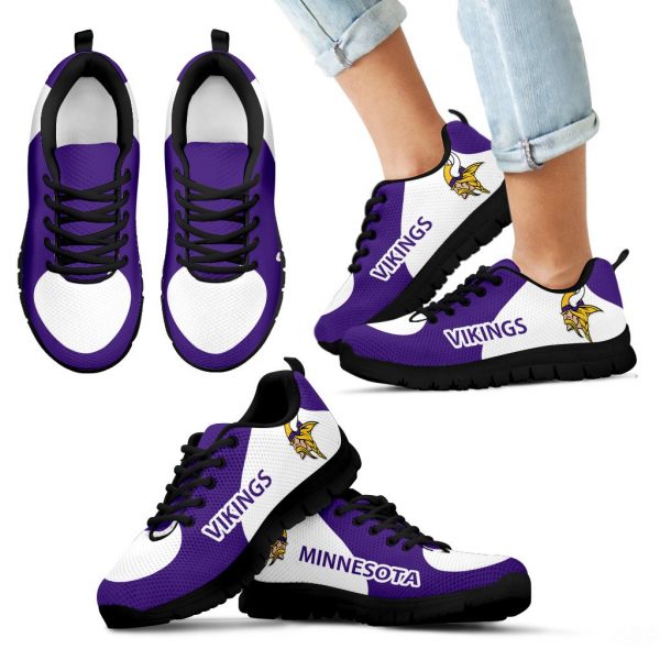 Minnesota Vikings Top Logo Sneakers