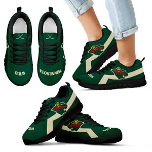 Minnesota Wild Line Logo Sneakers