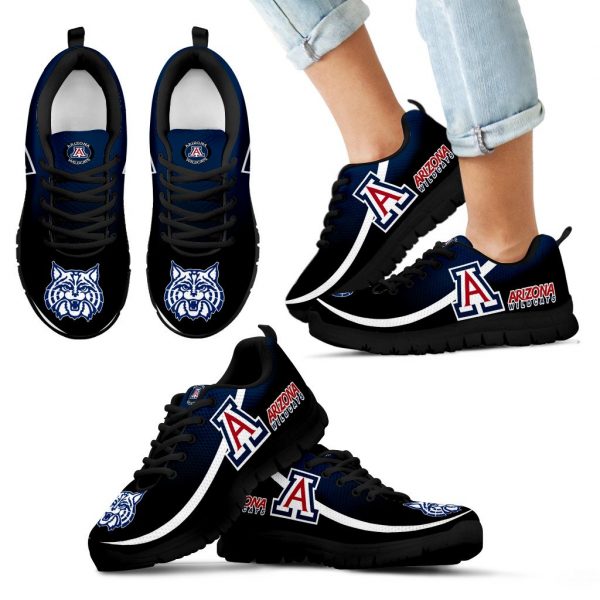 Mystery Straight Line Up Arizona Wildcats Sneakers