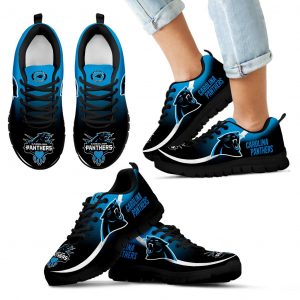 Mystery Straight Line Up Carolina Panthers Sneakers