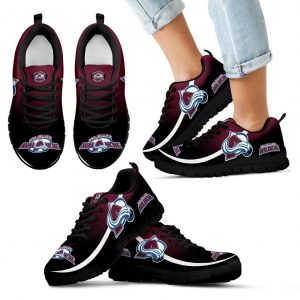Mystery Straight Line Up Colorado Avalanche Sneakers