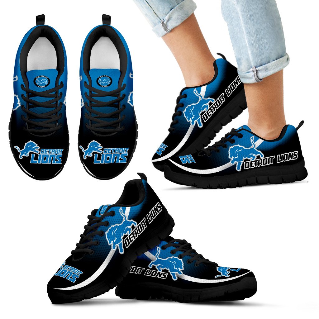 Mystery Straight Line Up Detroit Lions Sneakers Mystery Straight Line Up Detroit Lions Sneakers