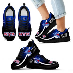 Mystery Straight Line Up New York Rangers Sneakers