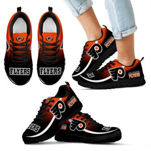 Mystery Straight Line Up Philadelphia Flyers Sneakers