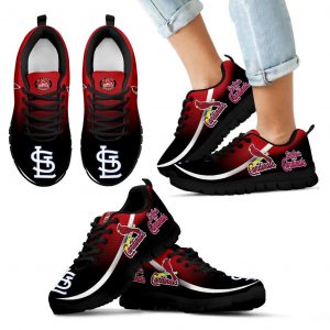 Mystery Straight Line Up St. Louis Cardinals Sneakers