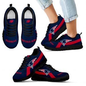 New England Patriots Line Logo Sneakers