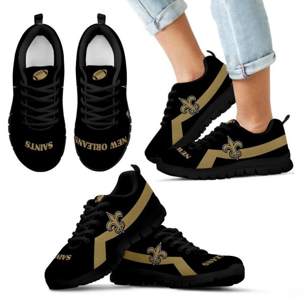 New Orleans Saints Line Logo Sneakers