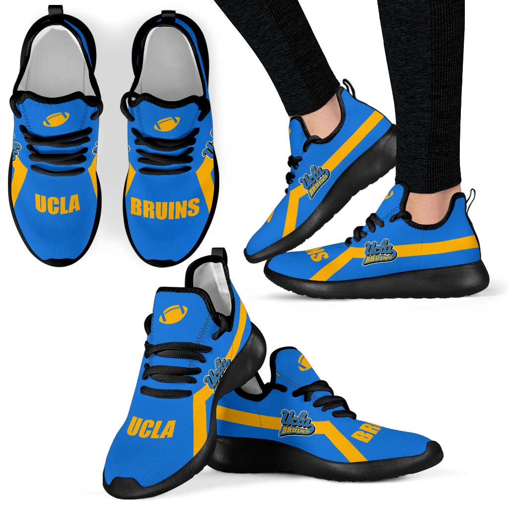 New Style Line Logo UCLA Bruins Mesh Knit Sneakers New Style Line Logo UCLA Bruins Mesh Knit Sneakers