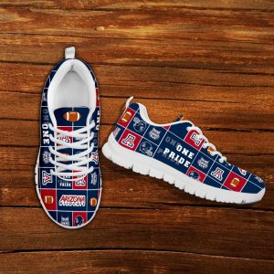 Pride Flag Arizona Wildcats Sneakers