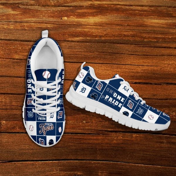 Pride Flag Detroit Tigers Sneakers