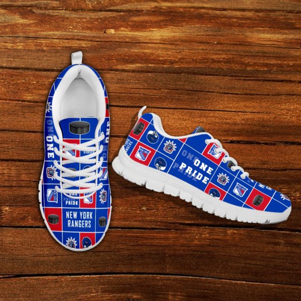 Pride Flag New York Rangers Sneakers