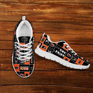 Pride Flag Philadelphia Flyers Sneakers