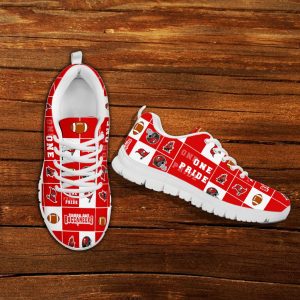 Pride Flag Tampa Bay Buccaneers Sneakers