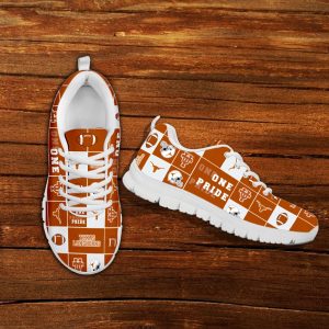 Pride Flag Texas Longhorns Sneakers