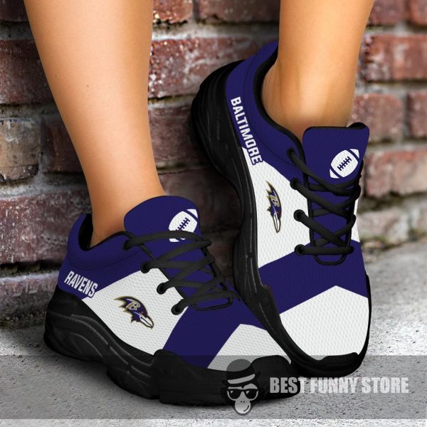 Pro Shop Logo Baltimore Ravens Chunky Sneakers