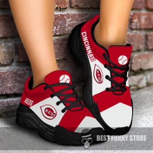 Pro Shop Logo Cincinnati Reds Chunky Sneakers