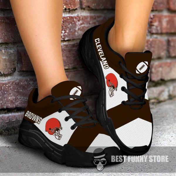 Pro Shop Logo Cleveland Browns Chunky Sneakers