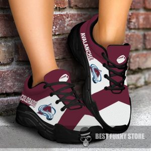 Pro Shop Logo Colorado Avalanche Chunky Sneakers