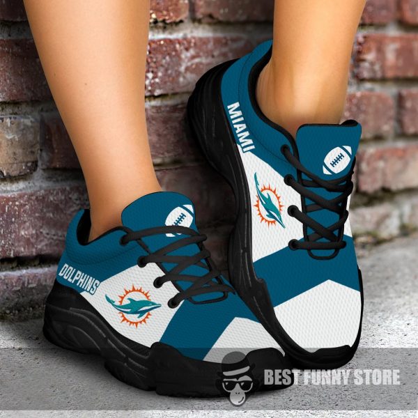 Pro Shop Logo Miami Dolphins Chunky Sneakers