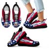 Proud Of American Flag Three Line New York Islanders Sneakers