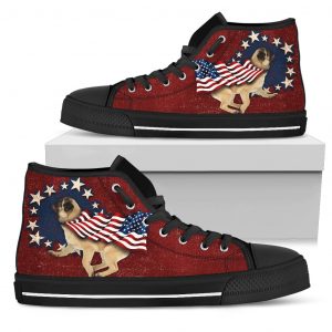 Pug - Independence Day High Top Shoes