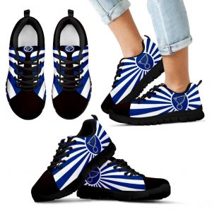 Rising Sun Sparkling Tremendous St. Louis Blues Sneakers