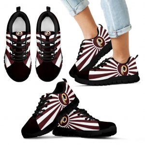 Rising Sun Sparkling Tremendous Washington Redskins Sneakers