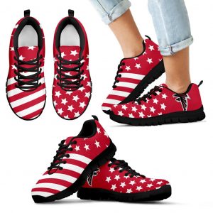 STAR AMERICA FLAG ATLANTA FALCONS SNEAKERS