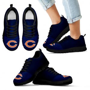 Seamless Line Magical Wave Beautiful Chicago Bears Sneakers