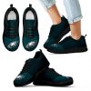 Seamless Line Magical Wave Beautiful Philadelphia Eagles Sneakers