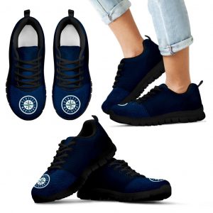 Seamless Line Magical Wave Beautiful Seattle Mariners Sneakers