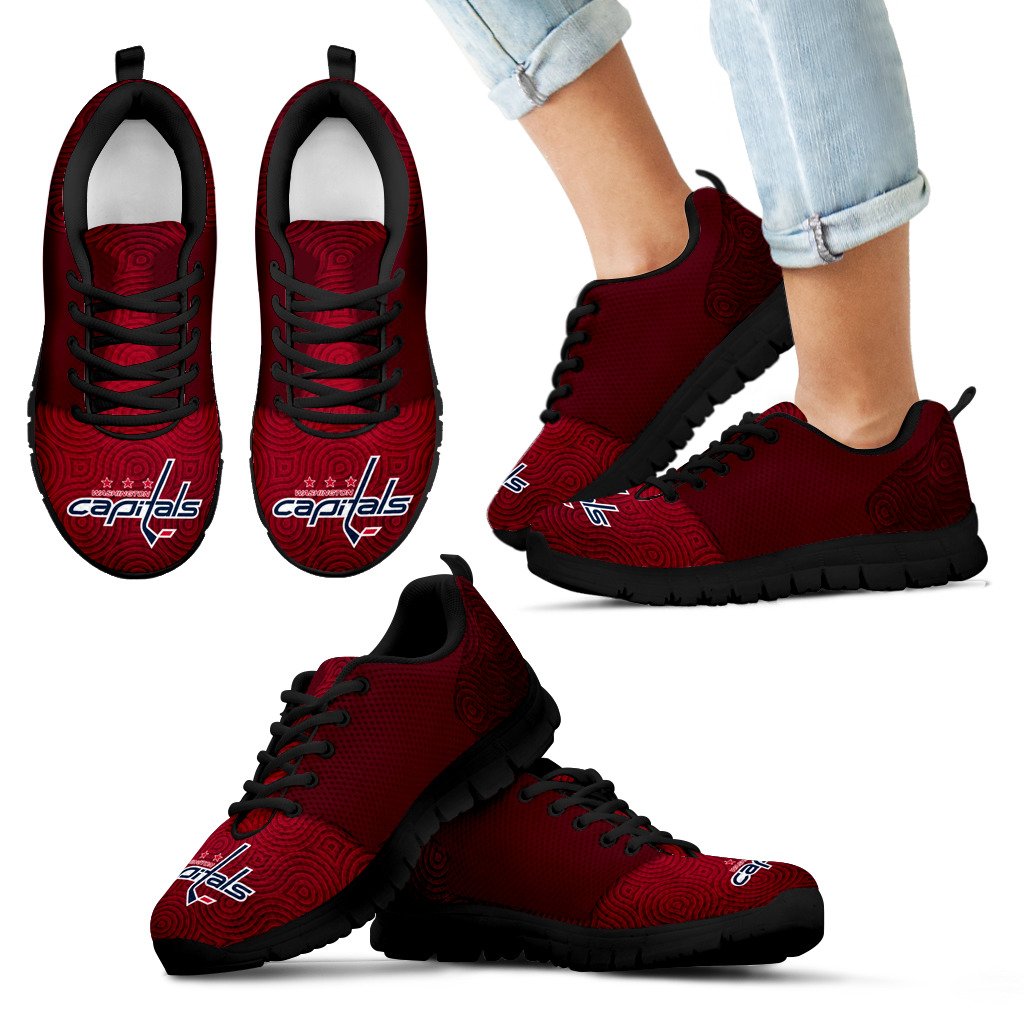 Seamless Line Magical Wave Beautiful Washington Capitals Sneakers Seamless Line Magical Wave Beautiful Washington Capitals Sneakers