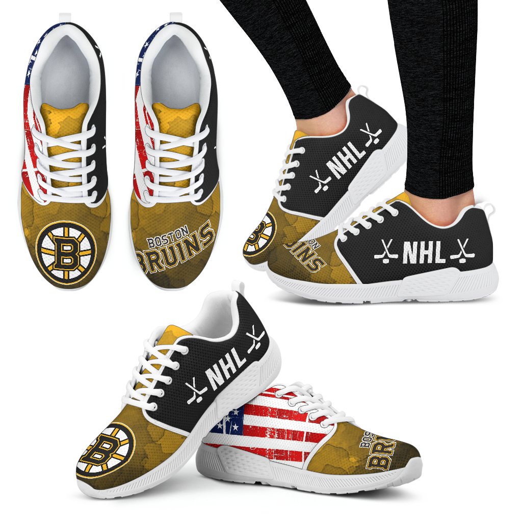 Simple-Fashion-Boston-Bruins-Shoes-Athletic-Sneakers-1