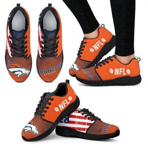Simple Fashion Denver Broncos Shoes Athletic Sneakers
