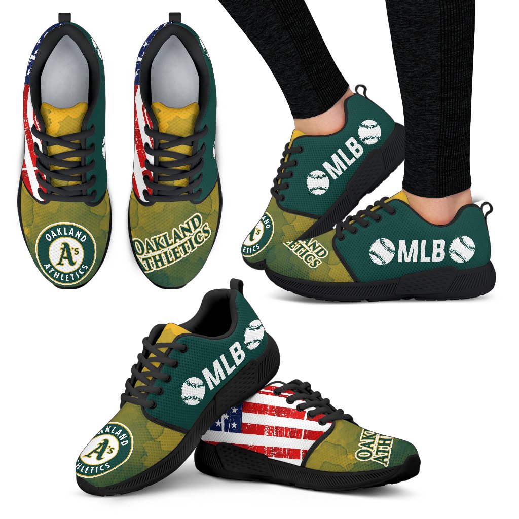 Simple Fashion Oakland Athletics Shoes Athletic Sneakers Simple Fashion Oakland Athletics Shoes Athletic Sneakers