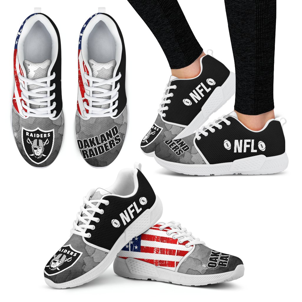 Simple-Fashion-Oakland-Raiders-Shoes-Athletic-Sneakers-1