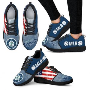 Simple Fashion Seattle Mariners Shoes Athletic Sneakers